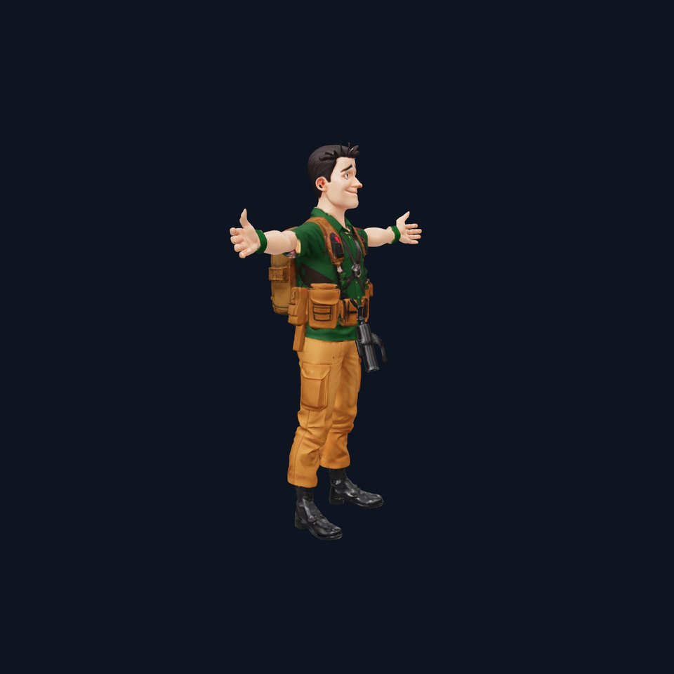 Adventure Explorer Character model pack